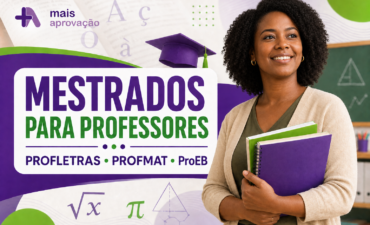Imagem chamada para o post: Mestrados para professores: conheça o PROFLETRAS, o PROFMAT e outros 16 programas do ProEB