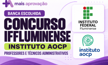 Imagem chamada para o post: Concurso IFFluminense: Instituto AOCP é escolhido para seleção de professores e técnicos