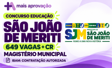 Imagem chamada para o post: Concurso São João de Meriti: IBAM tem contratação autorizada para 649 vagas no Magistério