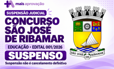 Imagem chamada para o post: Concurso São José de Ribamar: Justiça suspende seleção da Educação