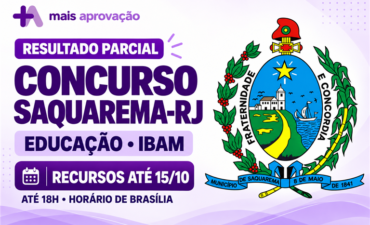 Imagem chamada para o post: Concurso Saquarema: resultado parcial da Educação divulgado; recursos até 15/10