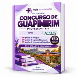 Imagem do Curso - Apostila Concurso de Guapimirim Professor I e II 150 Questões Comentadas
