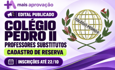 Imagem chamada para o post: Colégio Pedro II: edital para professores tem cadastro de reserva e salários de até R$ 8,3 mil